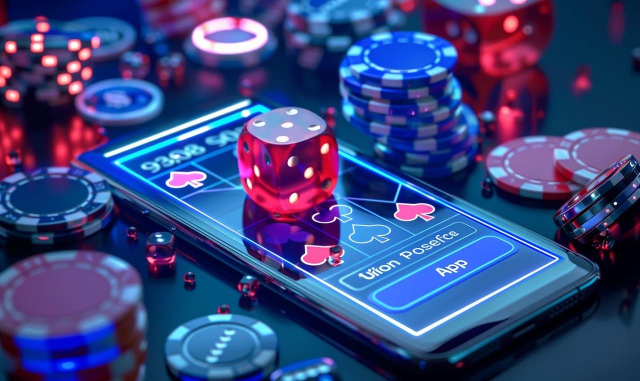 Tampilan awal idncash bernuansa futuristik